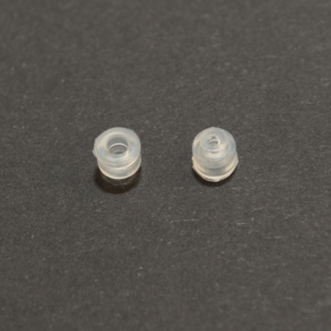 Lapos vákuumkorong, D= 2 mm, csatlakozó nélkül, SI átlátszó