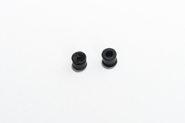 Lapos vákuumkorong, D= 3,5 mm, csatlakozó nélkül, NBR fekete