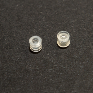 Lapos vákuumkorong, D= 3,5 mm, csatlakozó nélkül, SI átlátszó