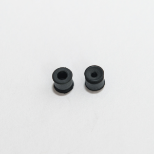 Lapos vákuumkorong, D= 3,5 mm, csatlakozó nélkül, FKM, fekete
