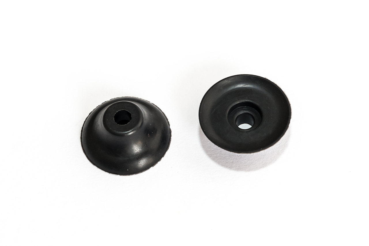 Lapos vákuumkorong, D= 30 mm, csatlakozó nélkül, NBR