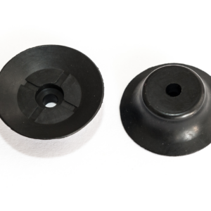 Lapos vákuumkorong, D= 40 mm, csatlakozó nélkül, NBR fekete