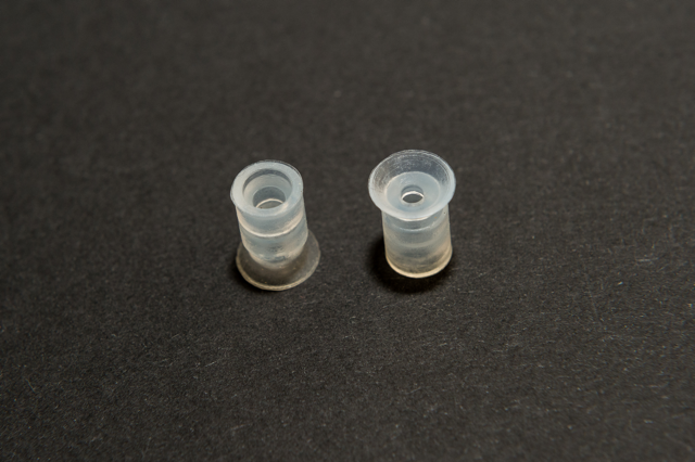 Lapos vákuumkorong, D= 8 mm, csatlakozó nélkül, szilikon