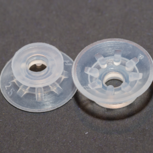 Lapos vákuumkorong, D= 22 mm, csatlakozó nélkül, szilikon átlátszó gyűrű nélkül 