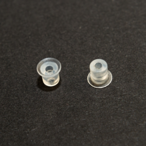 Lapos vákuumkorong, D= 7 mm, csatlakozó nélkül, szilikon átlátszó