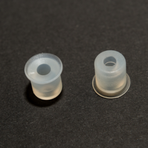 Lapos vákuumkorong, D= 11 mm, csatlakozó nélkül, szilikon átlátszó