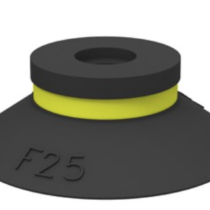 Lapos vákuumkorong, D= 28 mm, csatlakozó nélkül, NBR gyűrűvel