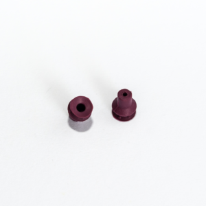 Harmonikás vákuumkorong, D= 8 mm, 1,5 redős, csatlakozó nélkül, HNBR borvörös