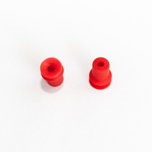 1,5 redős vákuumkorong, D= 11 mm, csatlakozó nélkül, szilikon piros 40 Shore