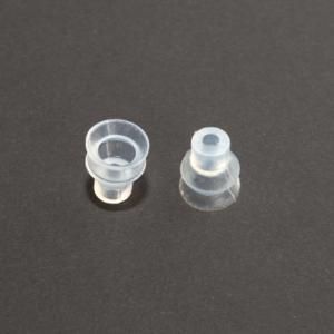 1,5 redős vákuumkorong vákuumkorong, D= 13 mm, 1,5 redős, csatlakozó nélkül, SI átlátszó