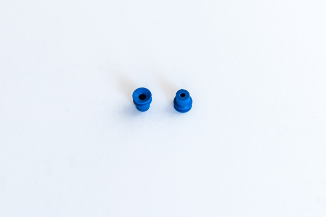 1,5 redős vákuumkorong, D= 13 mm, csatlakozó nélkül, TBA kék RAL 5017, 60° Shore