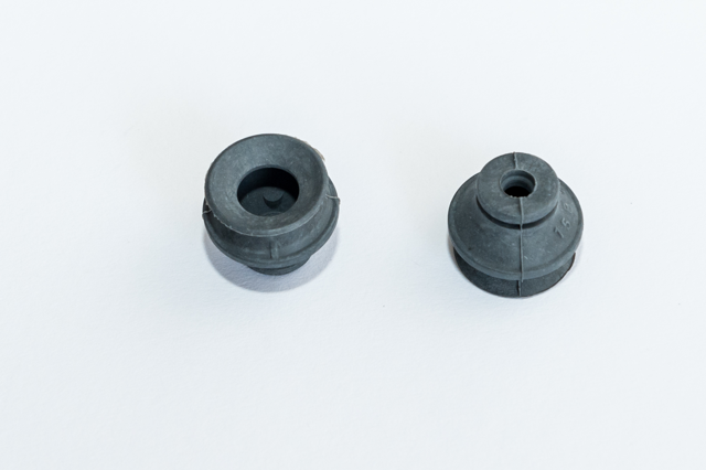 1,5 redős vákuumkorong, D= 20 mm, csatlakozó és gyűrű nélkül, natúr gumi szürke