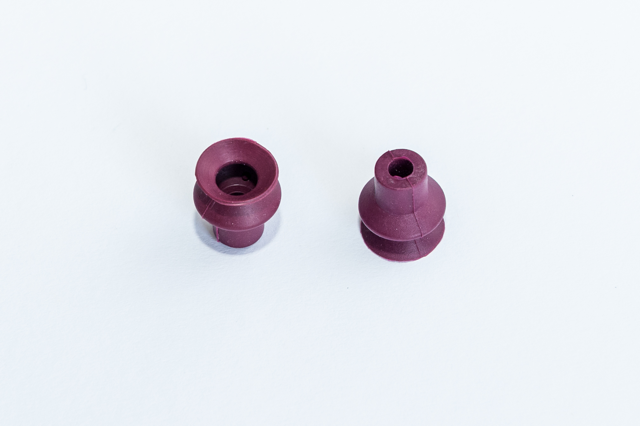 1,5 redős vákuumkorong vákuumkorong, D= 16 mm, 1,5 redős, csatlakozó nélkül, HNBR 70° Shore