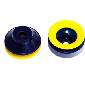 1,5 redős vákuumkorong, D= 30 mm, csatlakozó nélkül, thermoplastic polyurethane 30 (sárga ajakrész ) /60° (kék test) Shore keménység