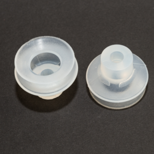 1,5 redős vákuumkorong, D= 33 mm, csatlakozó nélkül, szilikon átlátszó