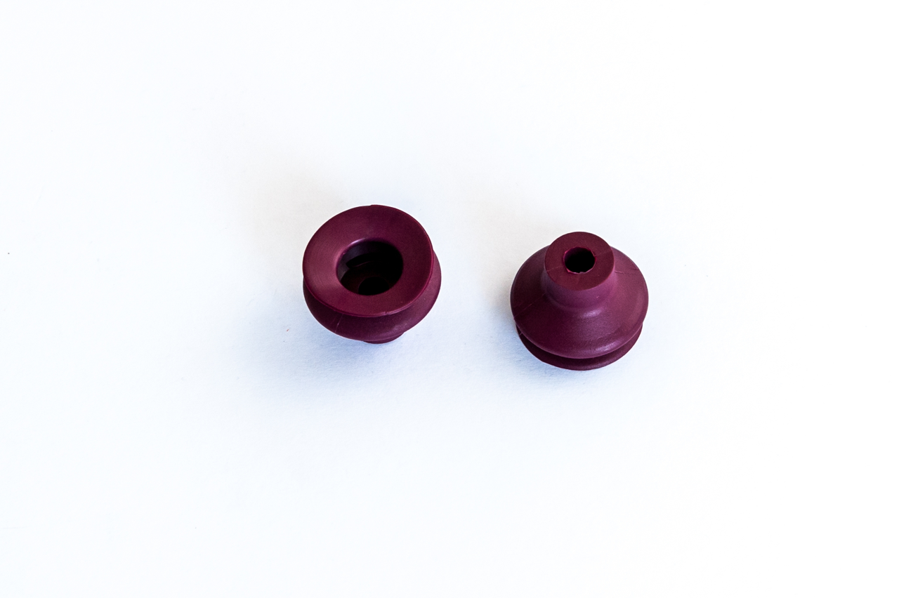 1,5 redős vákuumkorong, D= 33 mm, csatlakozó nélkül, HNBR borvörös