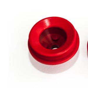 1,5 redős vákuumkorong, D= 52 mm, csatlakozó nélkül, szilikon piros