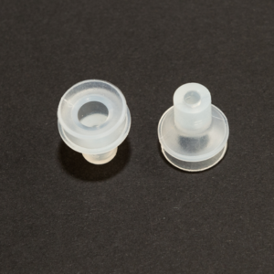 1,5 redős vákuumkorong , D= 16 mm, csatlakozó nélkül, szilikon átlátszó