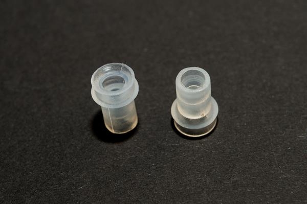 1,5 redős vákuumkorong, D= 9 mm, csatlakozó nélkül, szilikon átlátszó