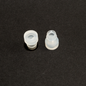 1,5 redős vákuumkorong vákuumkorong, D= 8 mm, 1,5 redős, csatlakozó nélkül, szilikon átlátszó