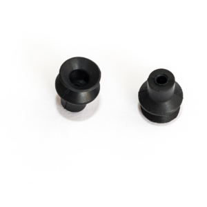 1,5 redős vákuumkorong vákuumkorong, D= 16 mm, 1,5 redős, csatlakozó nélkül, NBR fekete