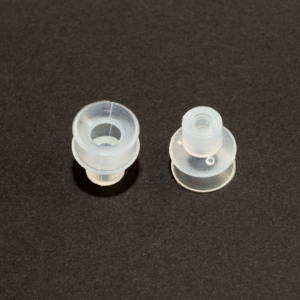 1,5 redős vákuumkorong vákuumkorong, D= 16 mm, 1,5 redős, csatlakozó nélkül, SI átlátszó