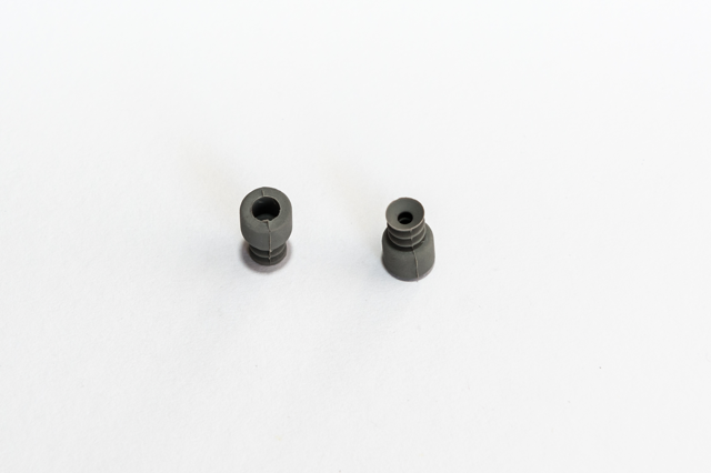 Harmonikás vákuumkorong, D= 6,5 mm, 2,5 redős, csatlakozó nélkül, NR