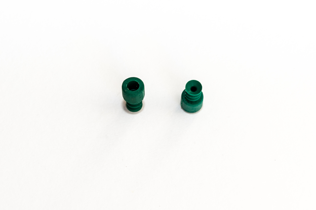 Harmonikás vákuumkorong, D= 6,5 mm, 2,5 redős, csatlakozó nélkül, FKM