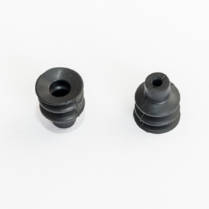 Harmonikás vákuumkorong, D= 18 mm, 2,5 redős, csatlakozó nélkül, NBR fekete