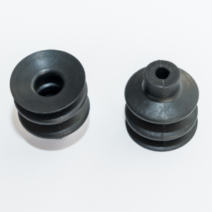 Harmonikás vákuumkorong, D= 43 mm, 2,5 redős, csatlakozó nélkül, NBR fekete