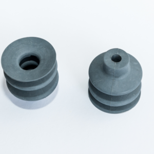 Harmonikás vákuumkorong, D= 43 mm, 2,5 redős, csatlakozó nélkül, természetes gumi