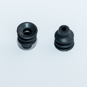 Harmonikás vákuumkorong, D= 18 mm, 2,5 redős, csatlakozó nélkül, NBR fekete