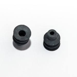 Harmonikás vákuumkorong, D= 18 mm, 2,5 redős, csatlakozó nélkül, natúr gumi szürke