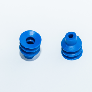 Harmonikás vákuumkorong, D= 18 mm, 2,5 redős, csatlakozó nélkül, TBA polyurethan gumi kék