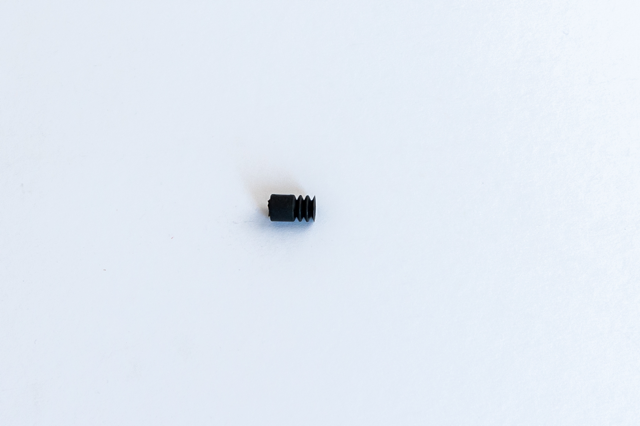 Harmonikás vákuumkorong, D= 9 mm, 2,5 redős, csatlakozó nélkül, NBR fekete