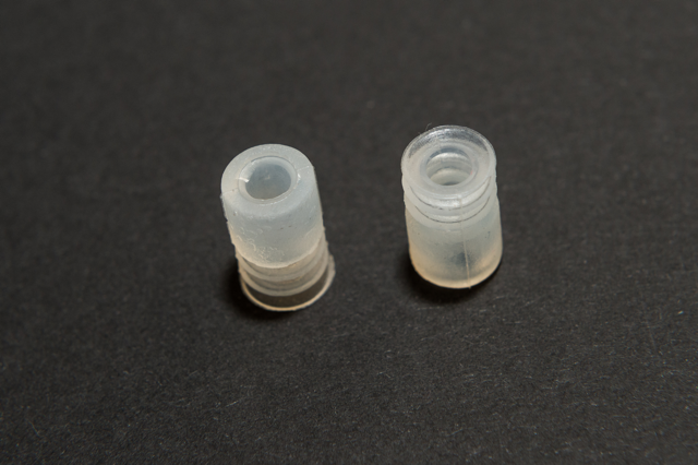 Harmonikás vákuumkorong, D= 9 mm, 2,5 redős, csatlakozó nélkül, szilikon