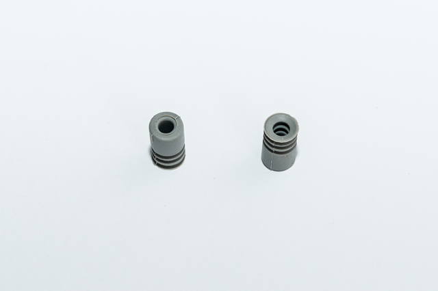 Harmonikás vákuumkorong, D= 9 mm, 2,5 redős, csatlakozó nélkül, NR szürke