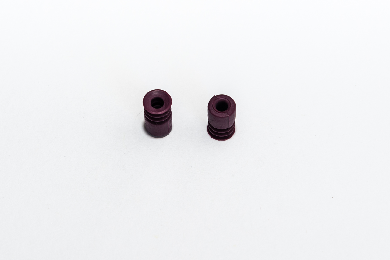 Harmonikás vákuumkorong, D= 9 mm, 2,5 redős, csatlakozó nélkül, HNBR