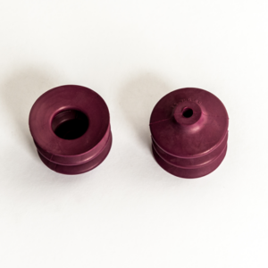 Harmonikás vákuumkorong, D= 62 mm, 2,5 redős, csatlakozó nélkül, HNBR borvörös