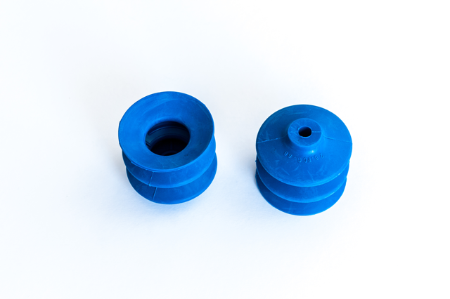 Harmonikás vákuumkorong, D= 62 mm, 2,5 redős, csatlakozó nélkül, TBA 60° shore, RAL 5017