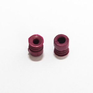 Harmonikás vákuumkorong, D= 7 mm, 2,5 redős, csatlakozó nélkül, HNBR borvörös