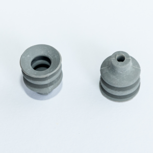 Harmonikás vákuumkorong, D= 20 mm, 2,5 redős, csatlakozó nélkül, természetes gumi