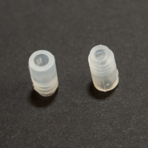 Harmonikás vákuumkorong, D= 5 mm, 2,5 redős, csatlakozó nélkül, SI átlátszó