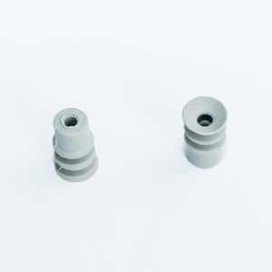 Harmonikás vákuumkorong, D= 12 mnm, 2,5 redős, 4 mm-es furat, csatlakozó nélkül, natúr gumi