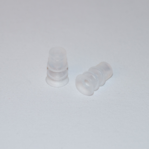 Harmonikás vákuumkorong, D= 12 mm, 2,5 redős, 4 mm-es furat, csatlakozó nélkül, FKM