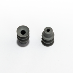 Harmonikás vákuumkorong, D= 14 mm, 2,5 redős, csatlakozó nélkül, natúr gumi szürke 40 Shore