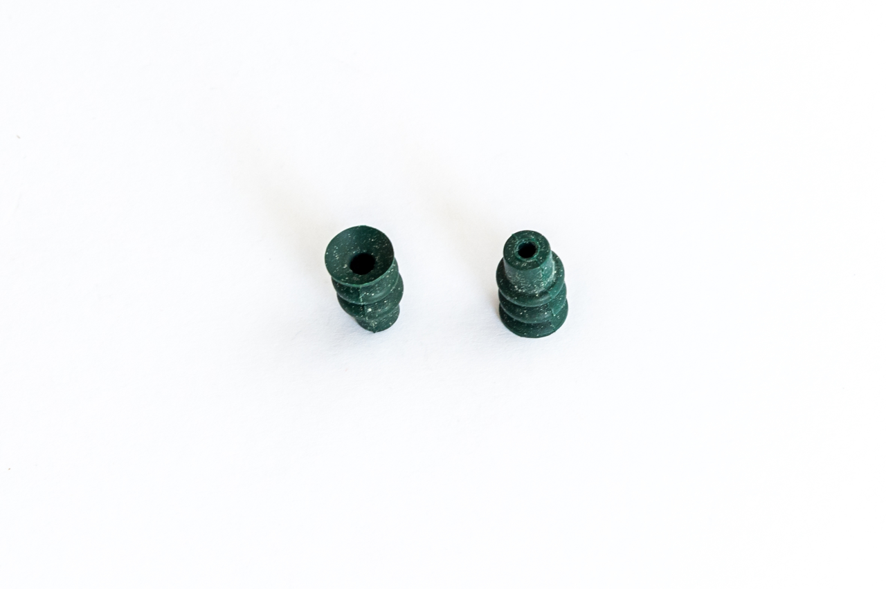 Harmonikás vákuumkorong, D= 14 mm, 2,5 redős, csatlakozó nélkül, chloroprene