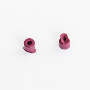 Ovális/téglalap alakú-lapos vákuumkorong 7 x 4 mm, csatlakozó nélkül, HNBR