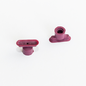 Ovális/téglalap alakú, lapos vákuumkorong 18 x 6 mm, csatlakozó nélkül, HNBR