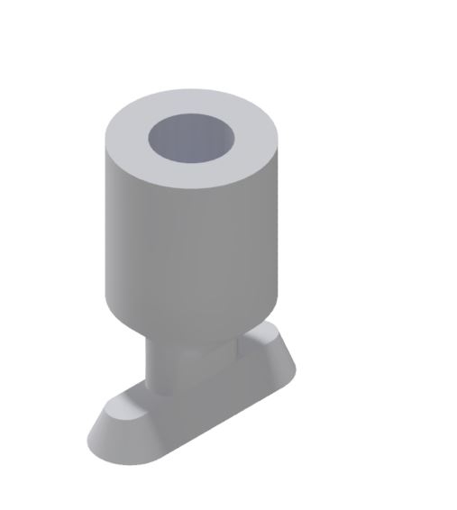 Ovális/téglalap alakú, lapos vákuumkorong, 12 x 4 mm, csatlakozó nélkül, NBR fekete 60° Shore